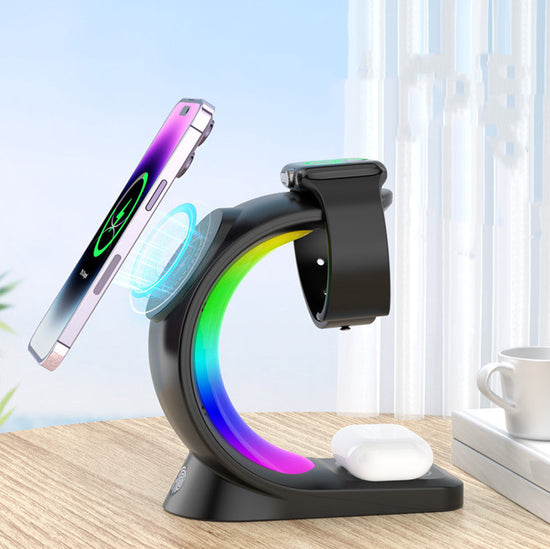 Wireless Charging Desk Lamp | Wireless Charger Lamp | TraceOfHouse