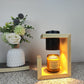 Creative Solid Wood Aromatherapy Wax Lamp Candle Gift Decoration