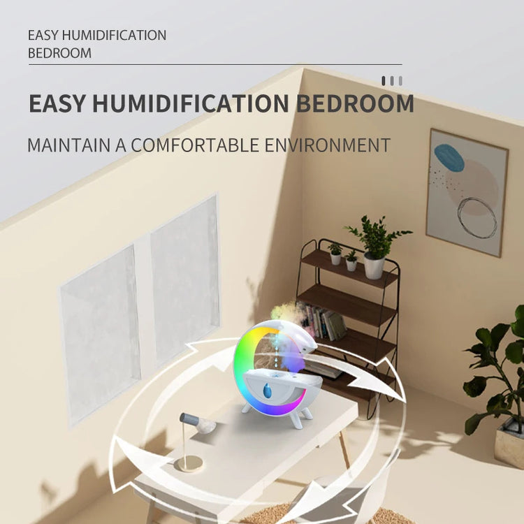 Night Light Humidifier | Anti Gravity Diffuser | TraceOfHouse